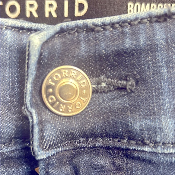 Torrid Indigo Flare Jeans - Picture 5 of 10
